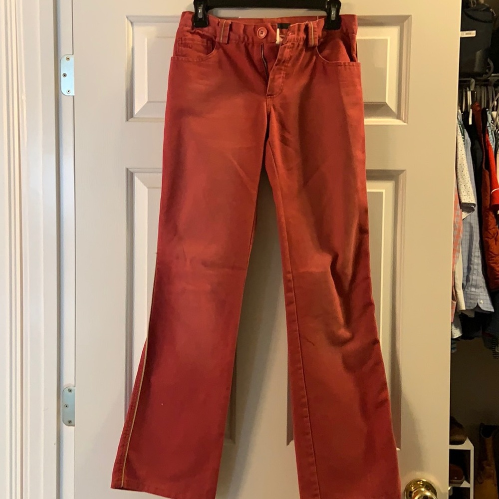 Marc Jacobs Red Khaki pants